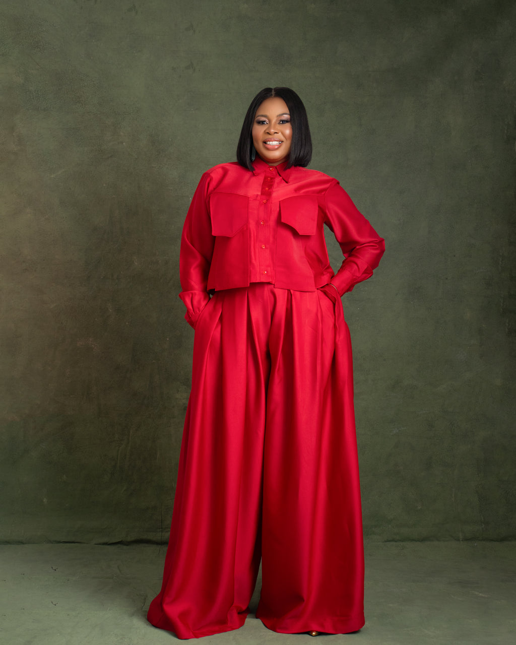 ELSIE Wide-Leg Pants | Elegant Women’s Trousers by Nonnistics