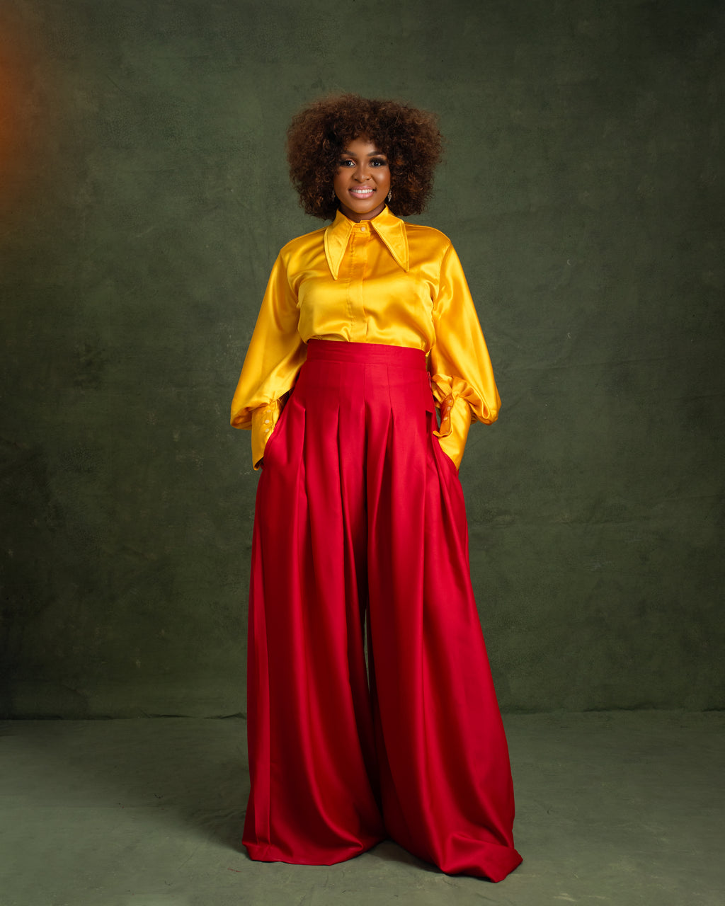 ELSIE Wide-Leg Pants | Elegant Women’s Trousers by Nonnistics