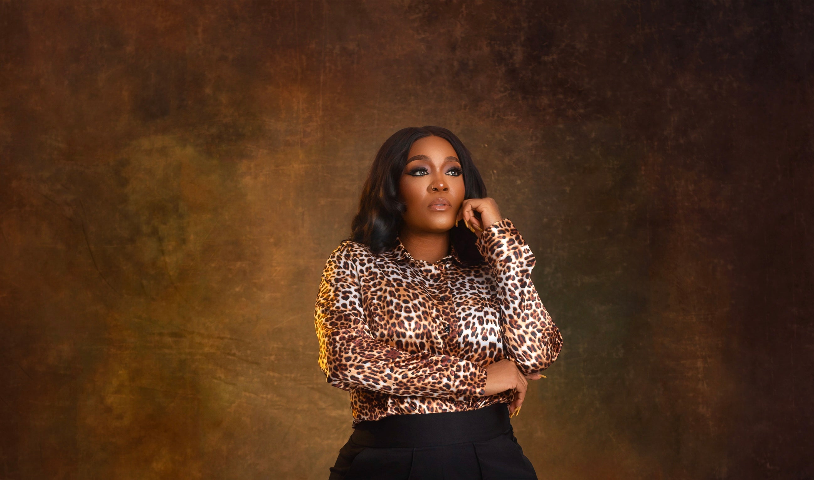 SAV Leopard Print Blouse – Luxury Statement Women’s Top | Nonnistics