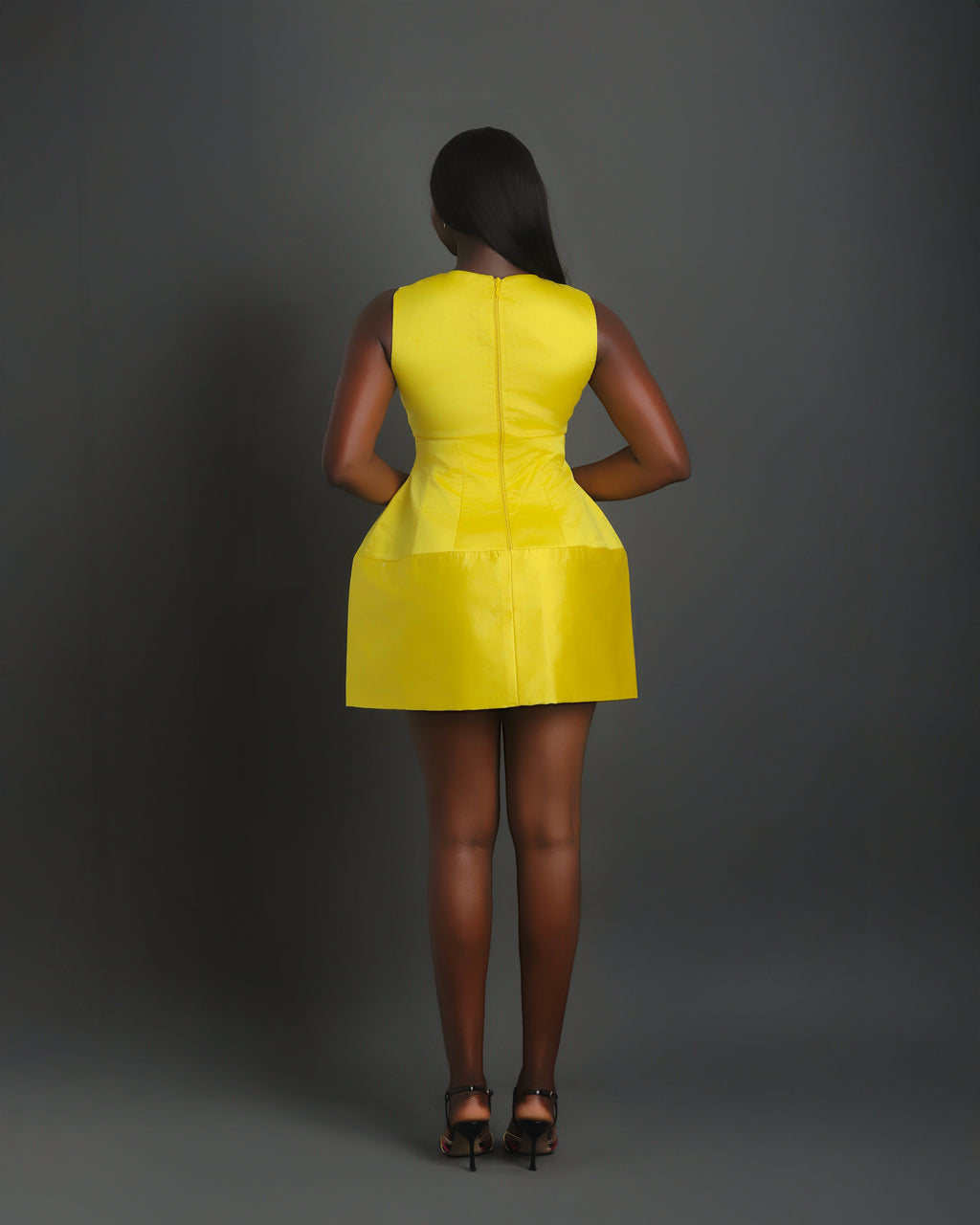 LUMINA Dress | Elegant Yellow Ready-to-Wear by Nonnistics