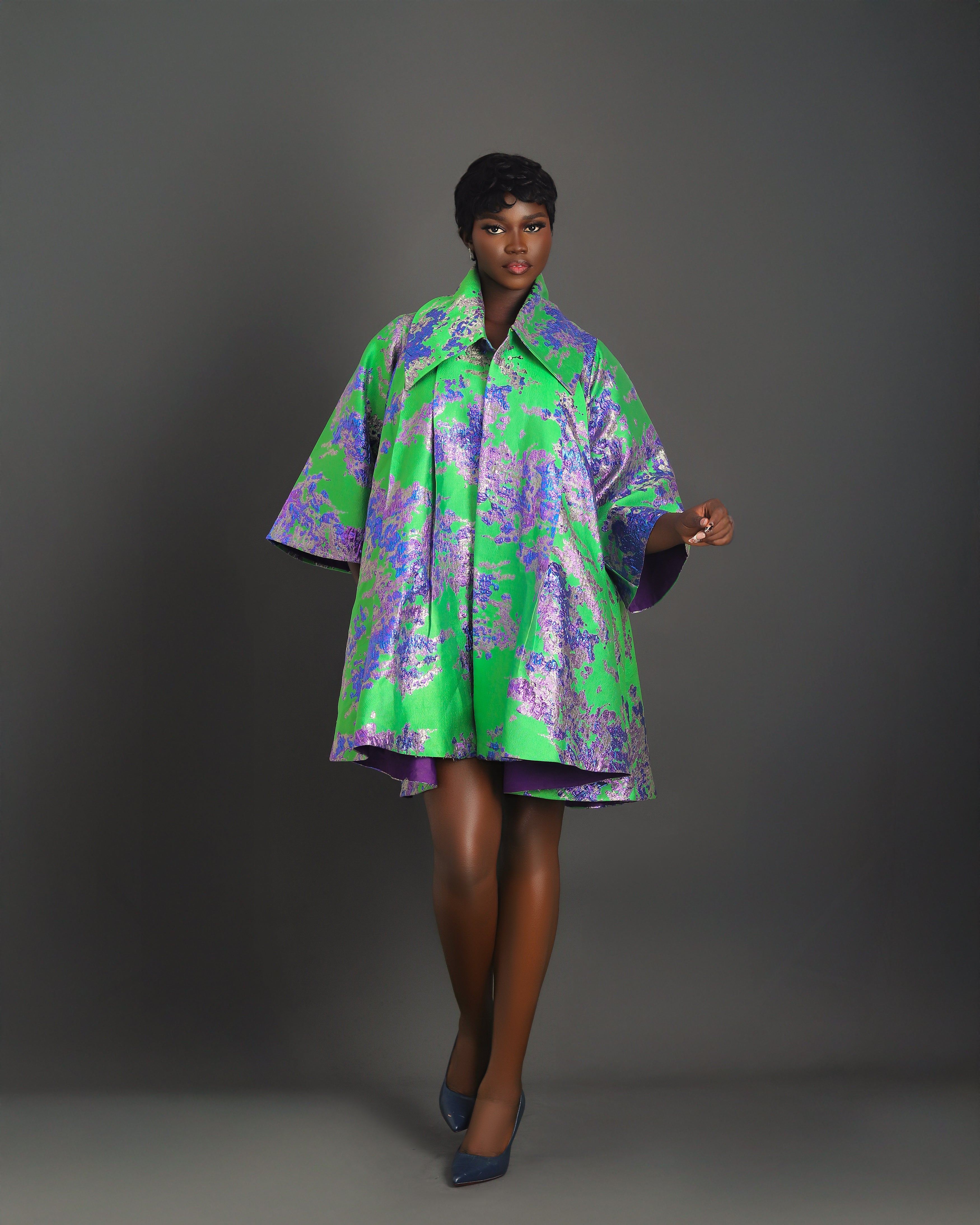 VERVE Coat Dress | Luxury Statement Ready-to-Wear by Nonnistics