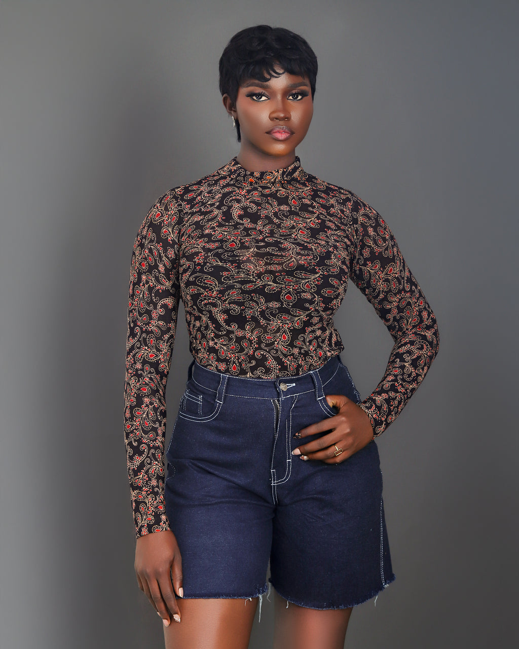 NOVA Denim Shorts | High-Waist Women’s Shorts by Nonnistics